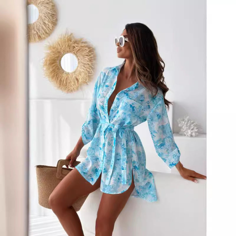 Ladies elegant wrap dress Lune London