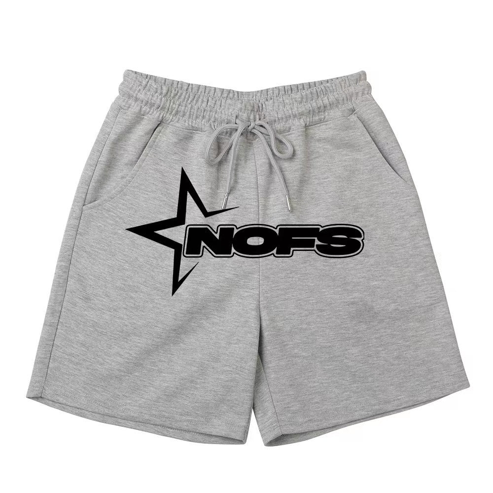 Women's comfortable sweat shorts with elastic waistband and side pockets Chic & Stil