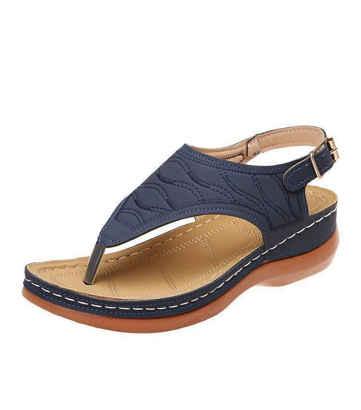 Ladies Elegant Sandals with adjustable heel strap and comfortable sole Chic and Style