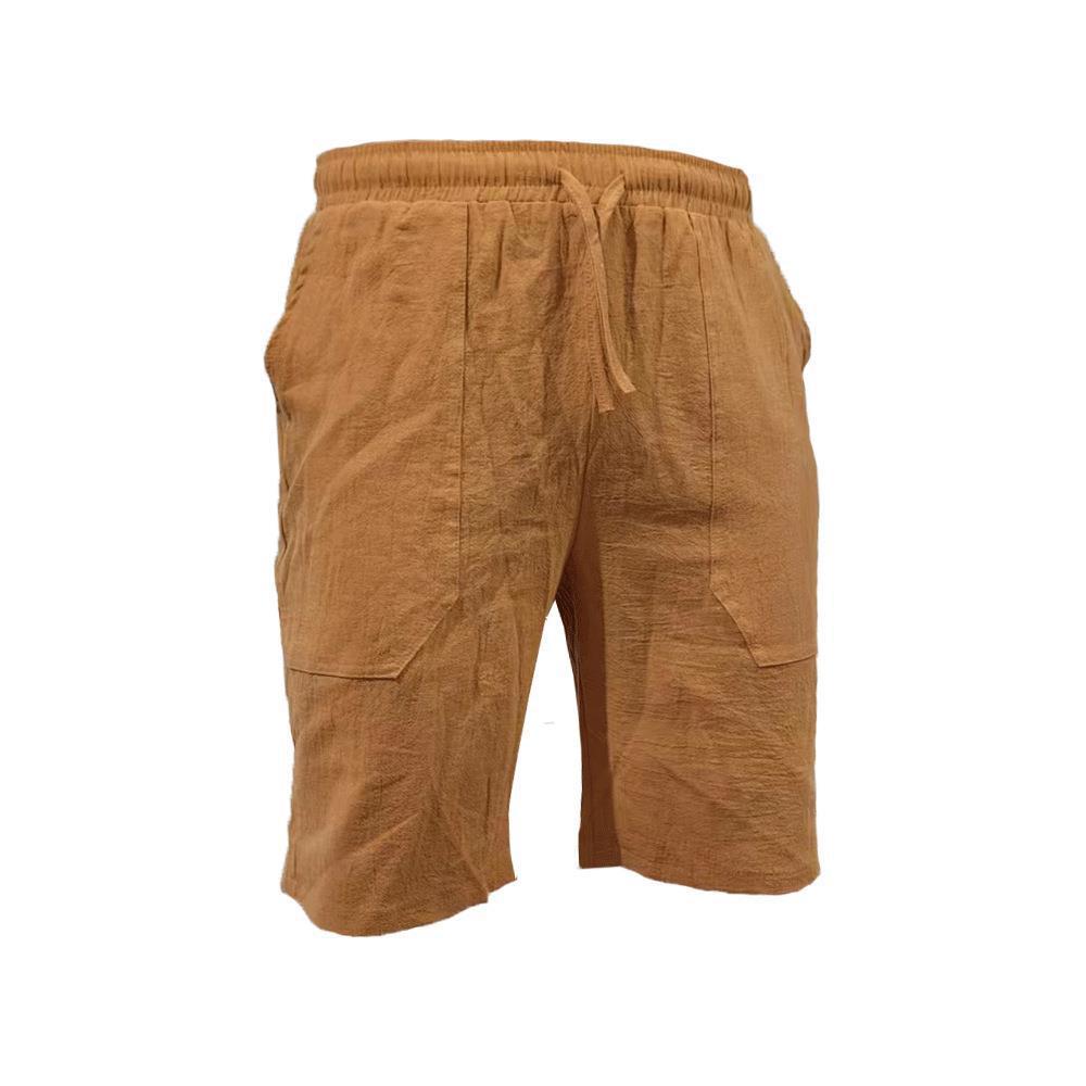 Light leisure pants for men in breathable linen Lune London