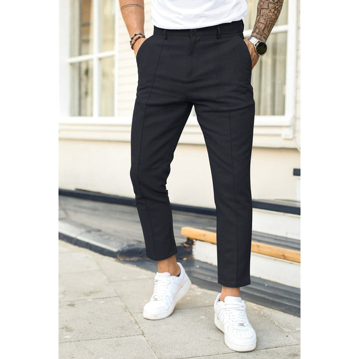 Elegant slim fit chino pants for men Lune London