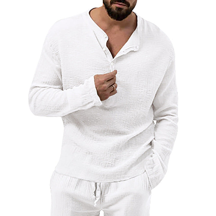 Long sleeve shirt for men with buttonhole Lune London