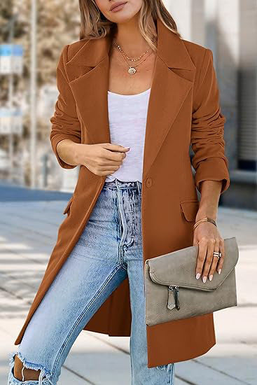 Lune London Elegant Oversized Jacket for Women