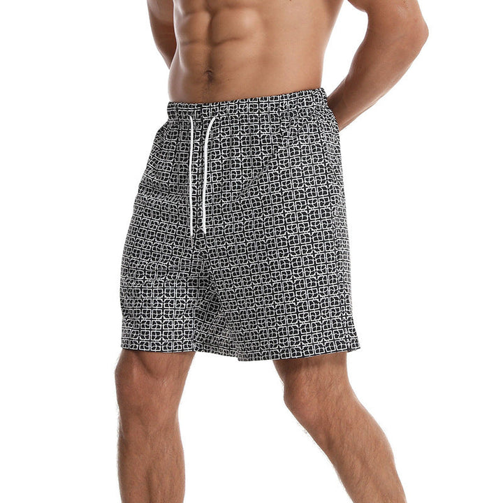 Shorts de bain pour hommes avec ceinture élastique et doublure intérieure confortable Lune London