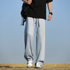Casual and comfortable denim pants for men with adjustable waist