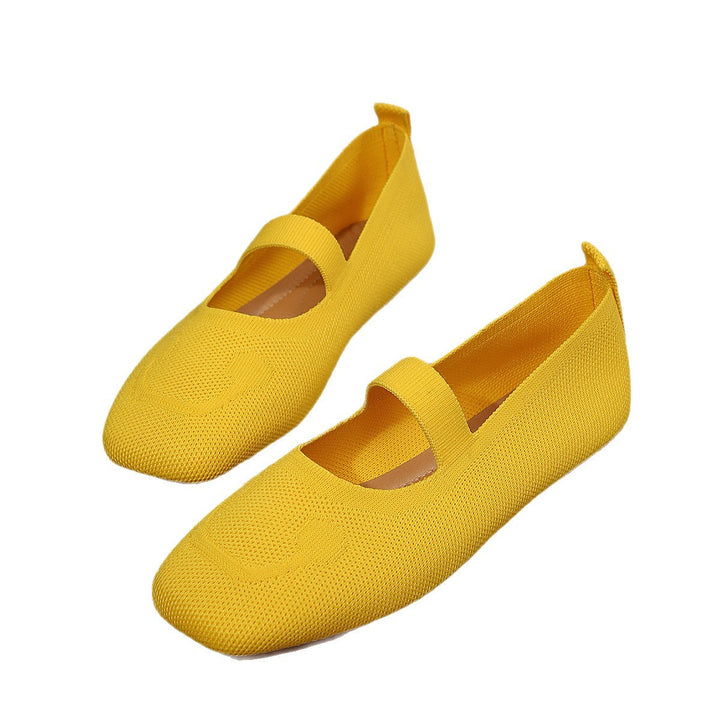 Elegant Ladies Cutout Flat Slippers Lune London