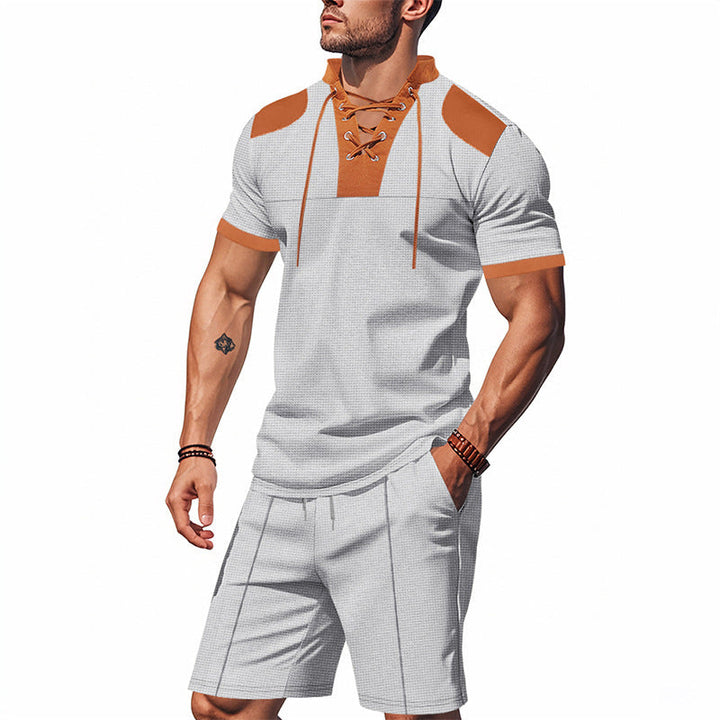 Short set for men with unique laces and breathable material Lune London
