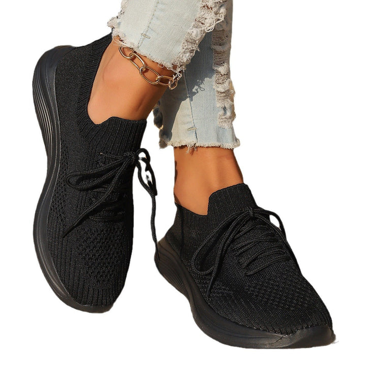 Women Breathable Knit Sneakers Lune London