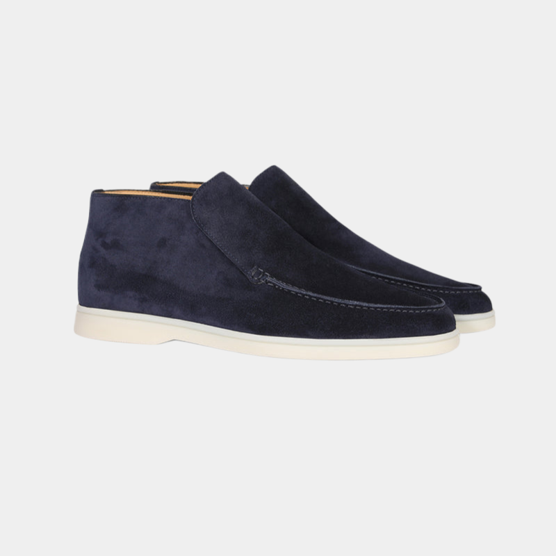 Elegant Calf Suede Men's Loafer Understated Sophistication for Every Occasion