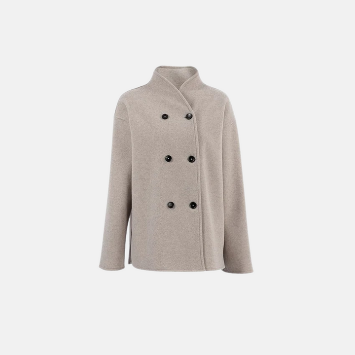 Vintage Wool-like Coat for Women