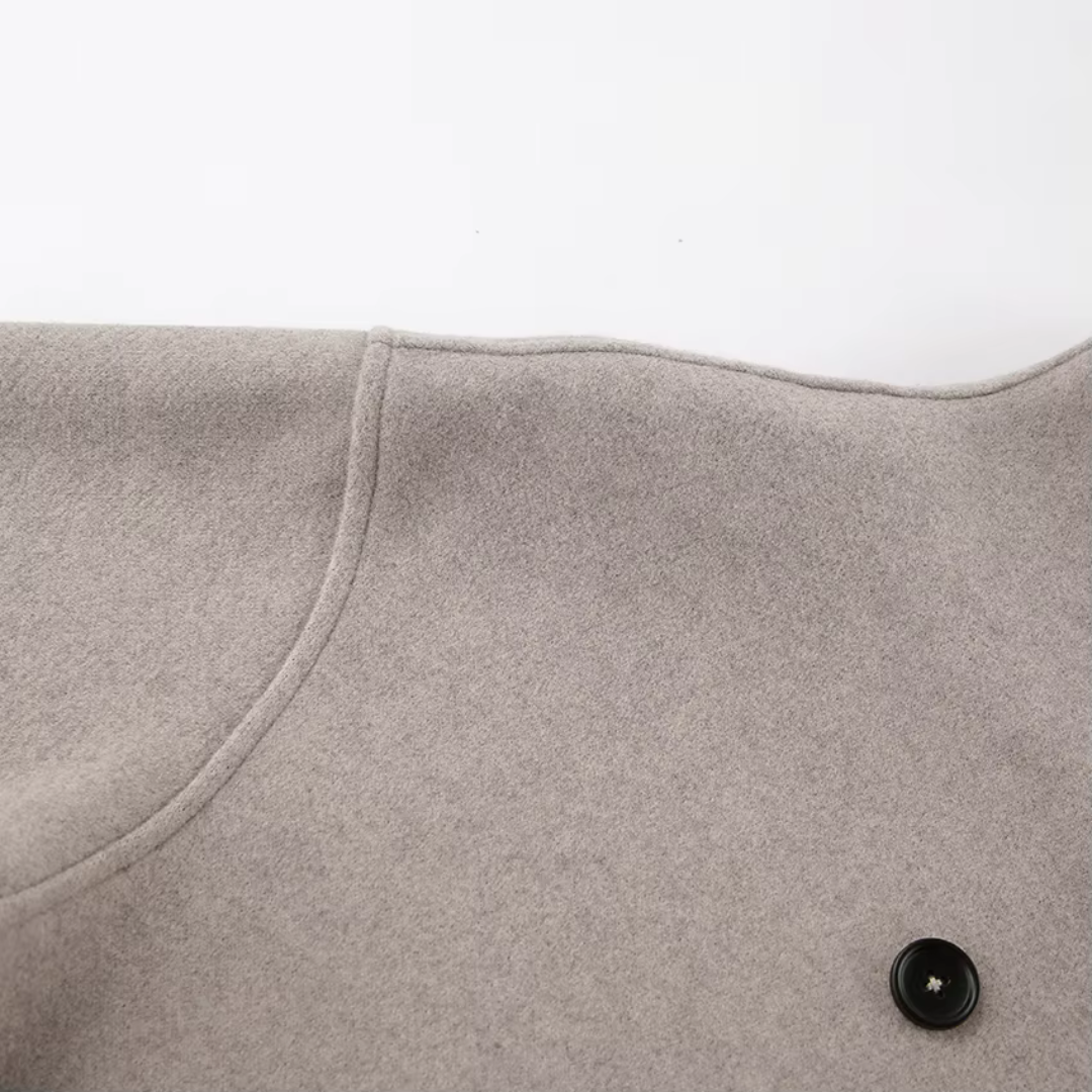 Vintage Wool-like Coat for Women