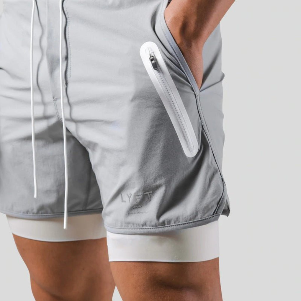 Men's 2-in-1 Sports and Training Shorts