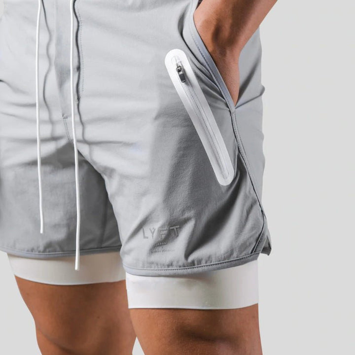 Men's 2-in-1 Sports and Training Shorts