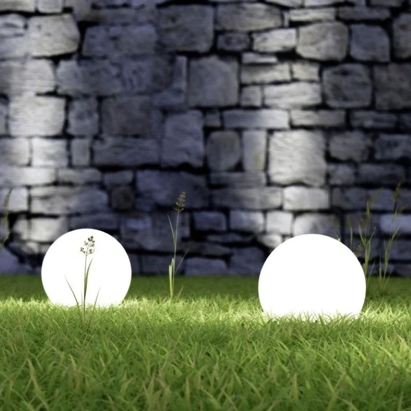 Spherical Garden Light Colour‑Changing LED