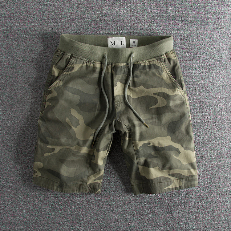 Casual Camouflage Shorts – Adjustable Waist