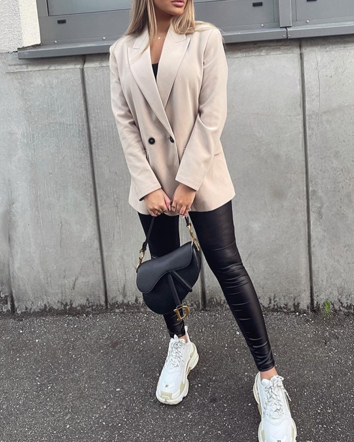 Women's Double-Breasted Blazer