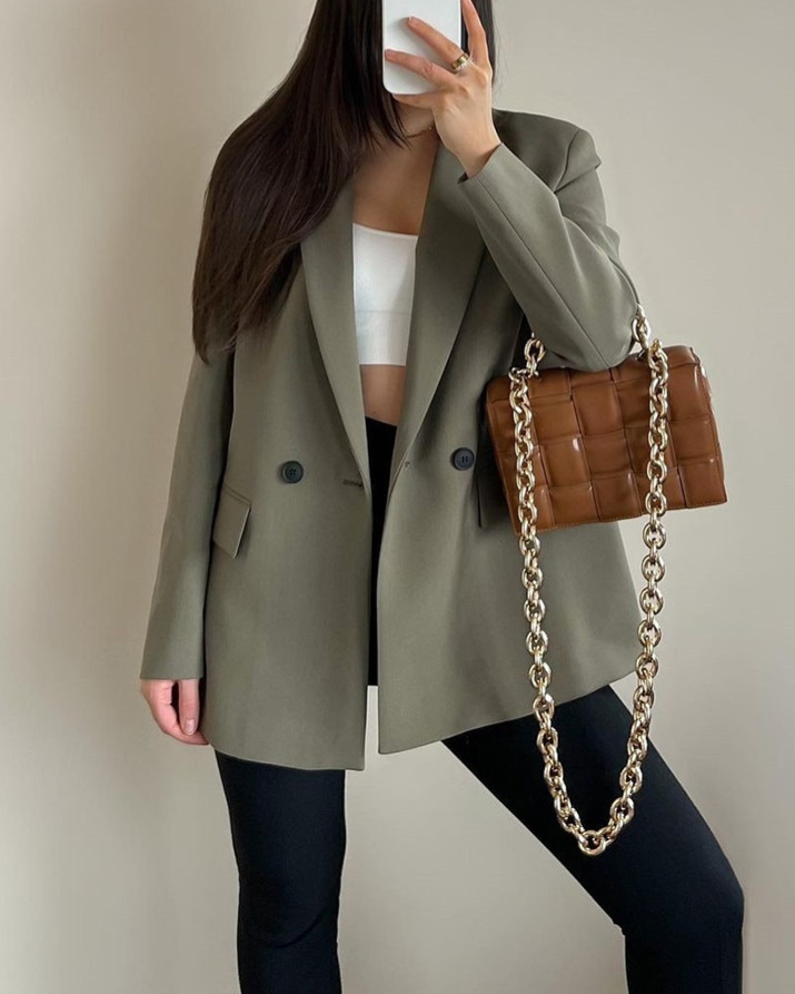 Women's Double-Breasted Blazer