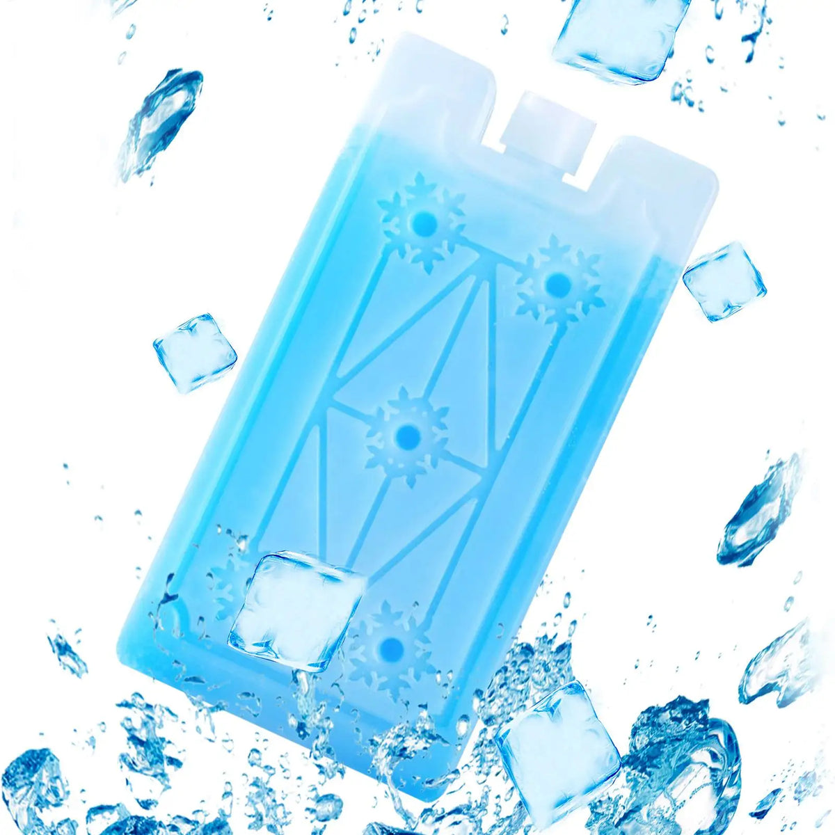 Rectangular Reusable Ice Pack for Cooler Boxes & Outdoor Trips
