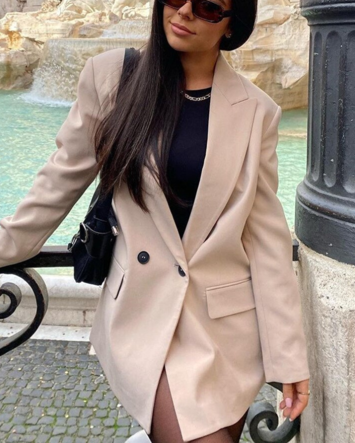 Women's Double-Breasted Blazer