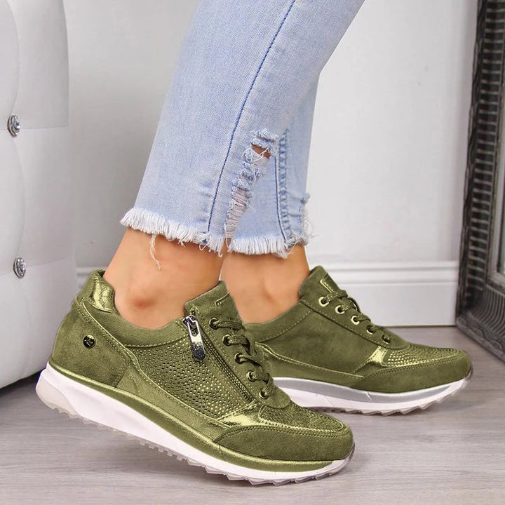 Women's Cushioned Sneakers with Arch Support