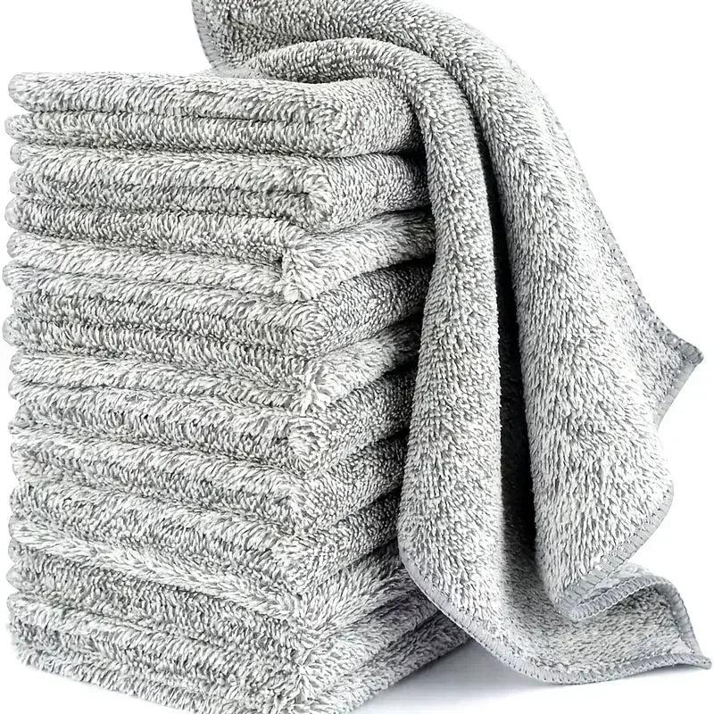 5-Piece Microfibre Cloth Set – Soft and Absorbent, Reusable