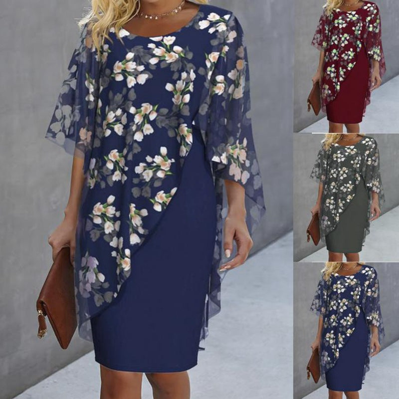 Elegant Floral Dress for Women