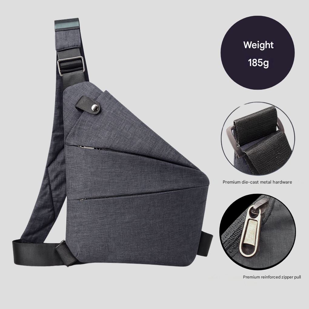 Anti-Theft Crossbody Travel Bag – Secure, Lightweight & Hands Free Organizer for Urban & Daily Use