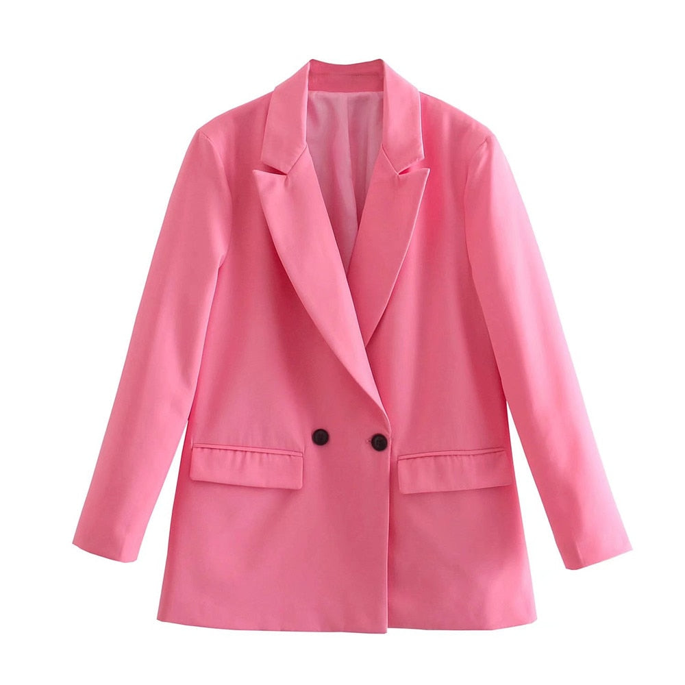 Women's Double-Breasted Blazer