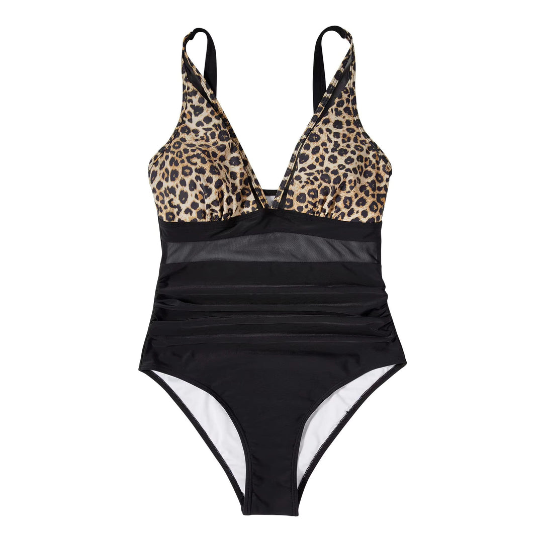 Elegant One-Piece Swimsuit with Flattering Fit