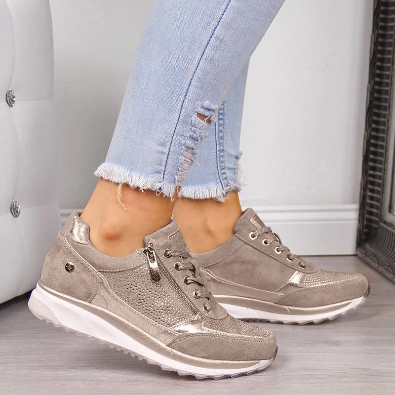 Women's Cushioned Sneakers with Arch Support