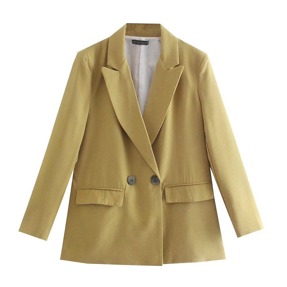 Women's Double-Breasted Blazer