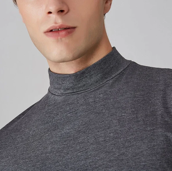 Sports shirt with stand-up collar