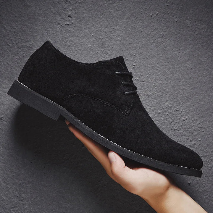 Suede Oxford Shoes for Men