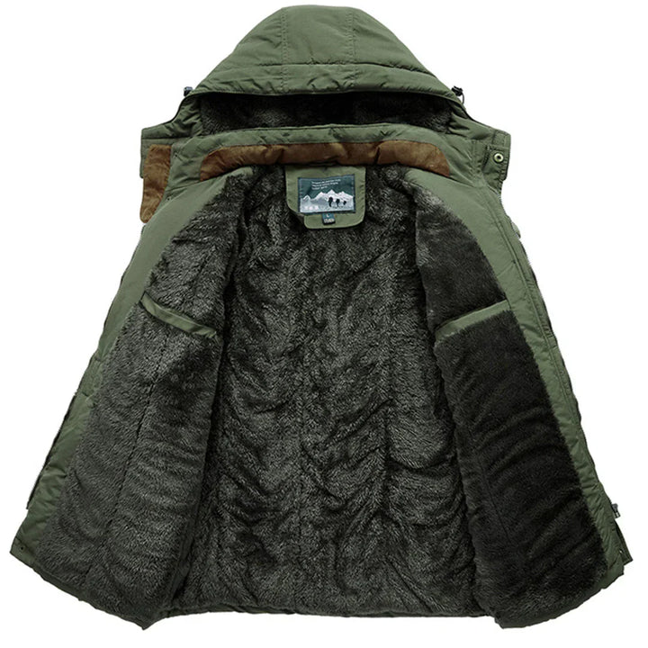 Stylish Winter Coat with Hood for Men