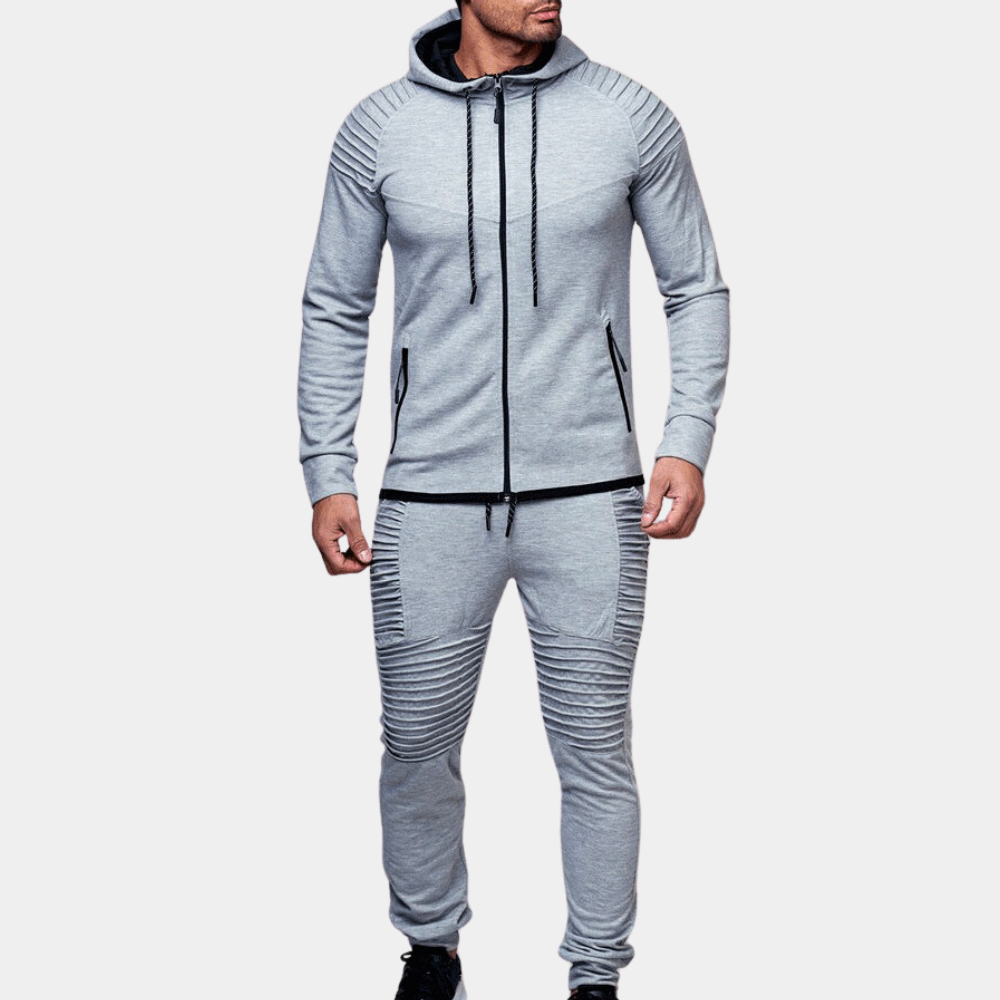 comfortable Hooded Tracksuit for Men Modern Comfort Meets Functional Style