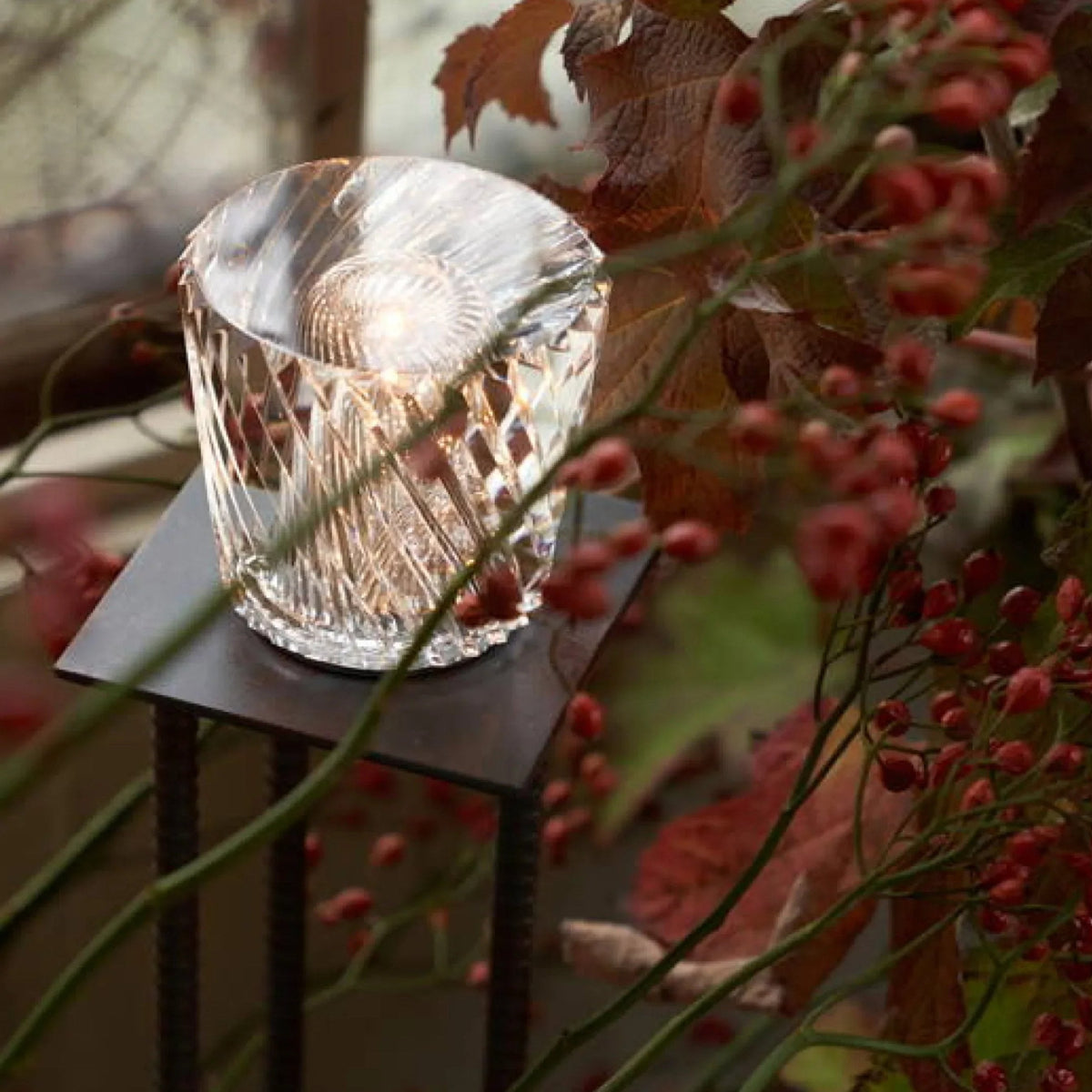 Rechargeable Crystal Table Lamp with Diamond Design – Luxury Edition