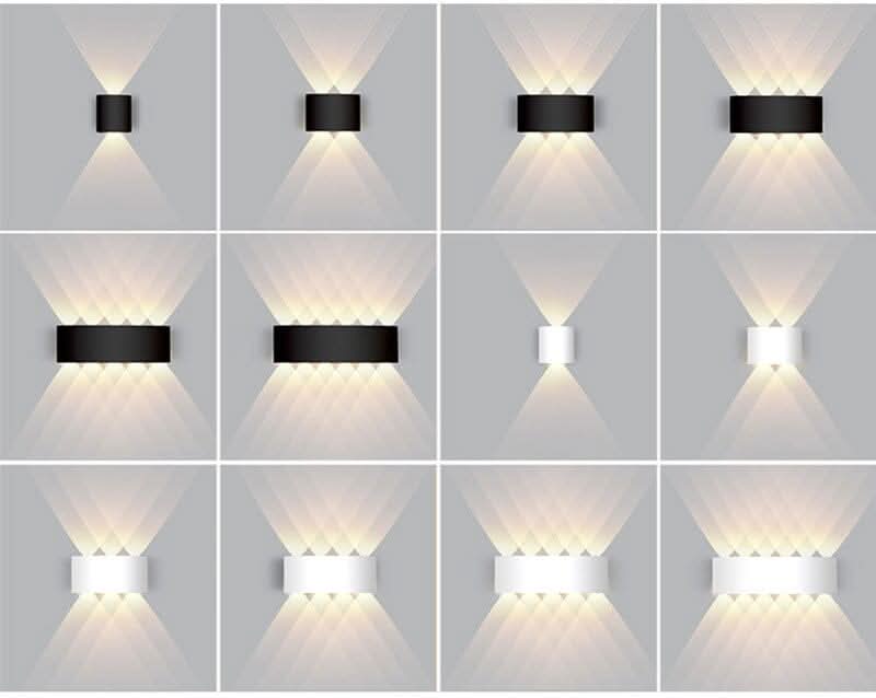 Waterproof LED Outdoor Wall Light – Slim Aluminium, Energy-Saving