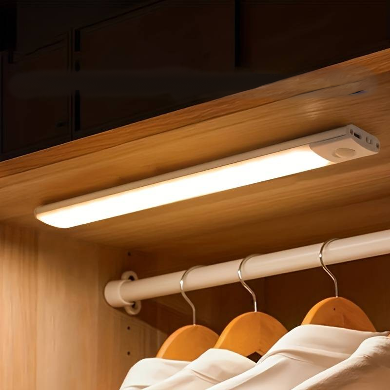 Wireless Rechargeable Light Bar Motion-Activated LED for Indoor Use