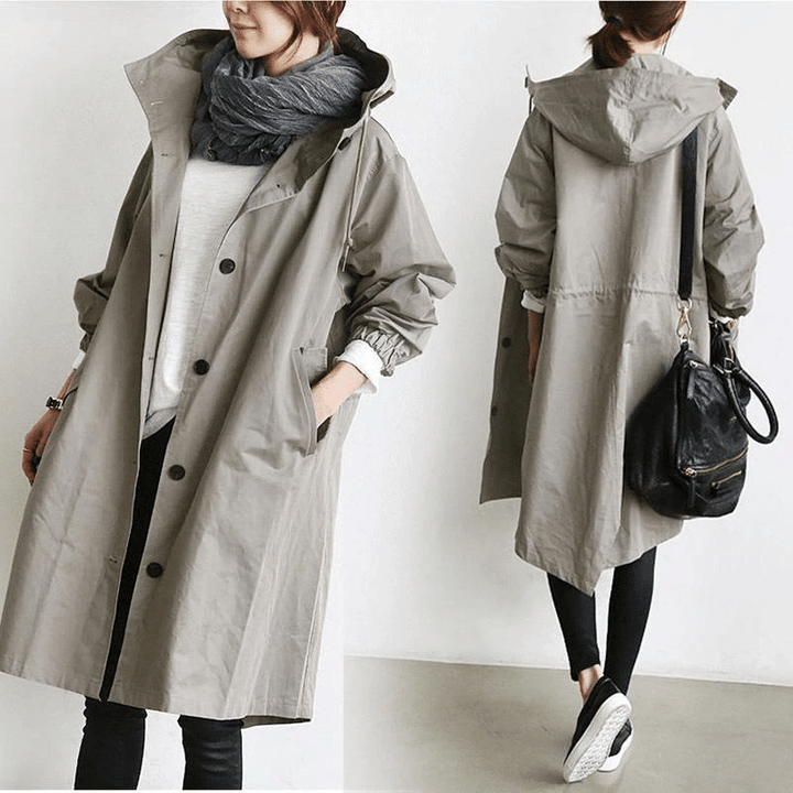 Lune London | Rain jacket with hood - Waterproof - Oversized windbreaker