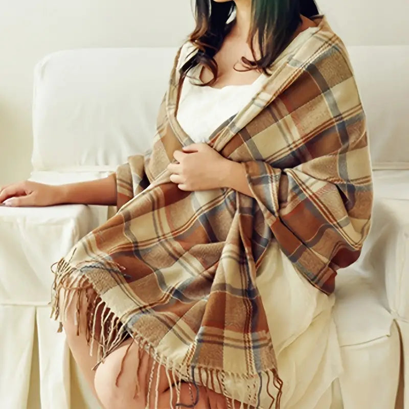 Luxe Women's Cashmere Scarf - Marlowe