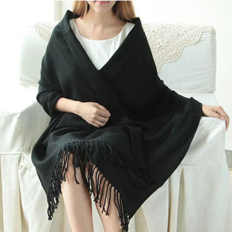 Luxe Women's Cashmere Scarf - Marlowe