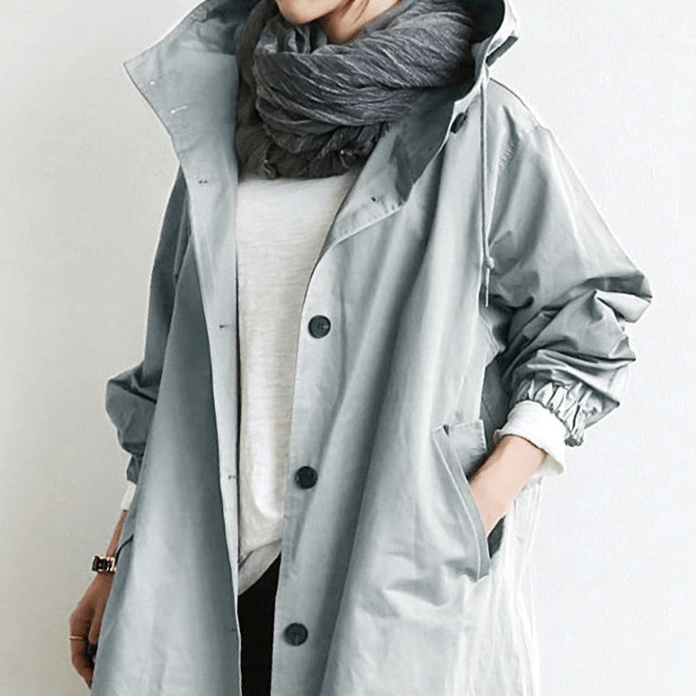 Lune London | Rain jacket with hood - Waterproof - Oversized windbreaker