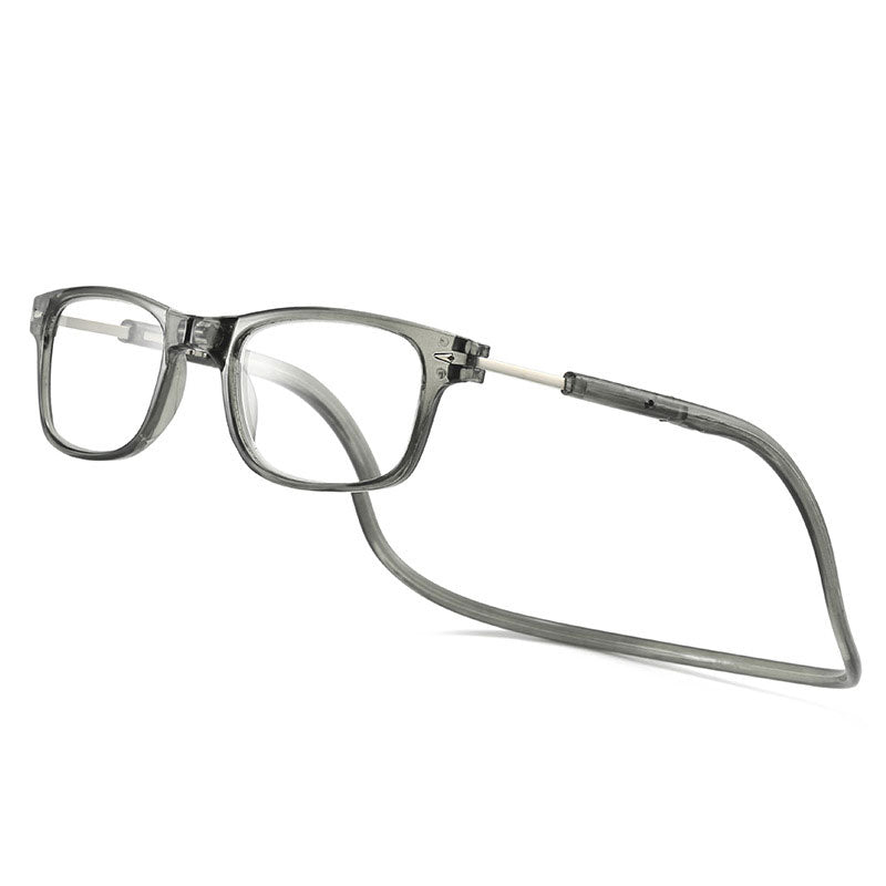 Reading Glasses with Magnetic Neck Hanger and Blue Light Filter with Anti-Loss Design