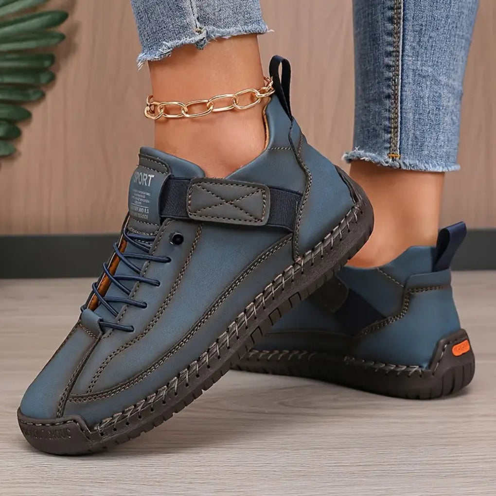 Women’s Casual Sneakers with Hook & Loop Closure