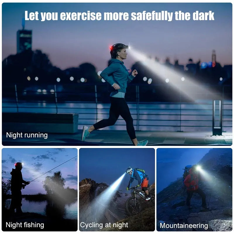Ultra Bright Rechargeable Head Torch