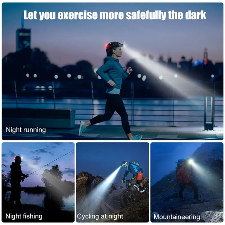 Ultra Bright Rechargeable Head Torch