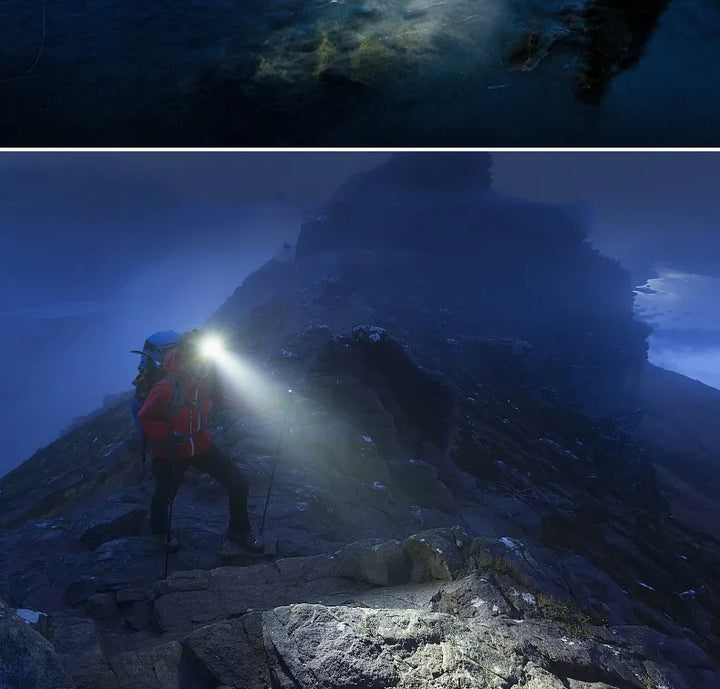 Ultra Bright Rechargeable Head Torch