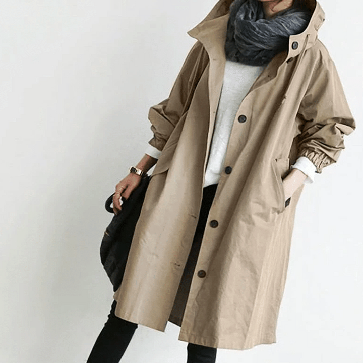 Lune London | Rain jacket with hood - Waterproof - Oversized windbreaker