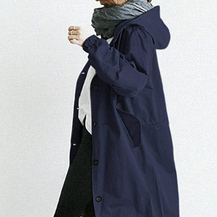 Lune London | Rain jacket with hood - Waterproof - Oversized windbreaker