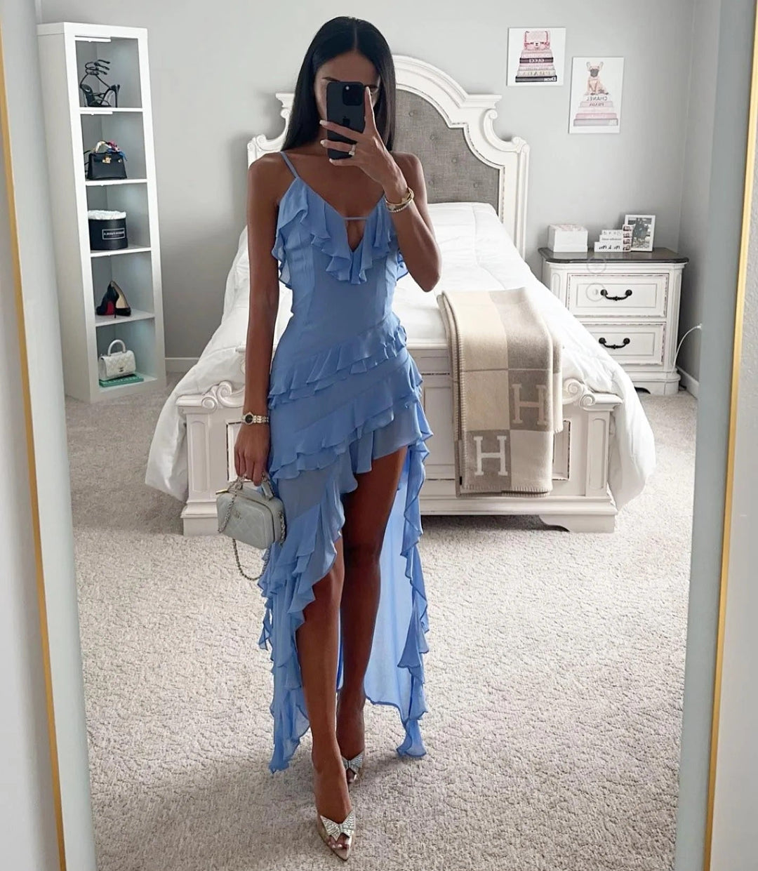 Women's Comfy Solid Color Dress